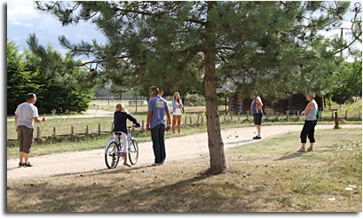 Pétanque à Chaon