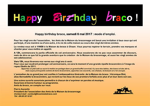 20 ans ! Maison du Braconnage