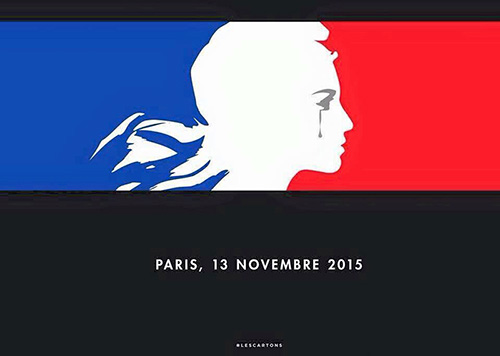 Hommage attentats Paris