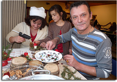 Le Père Noël à Chaon
