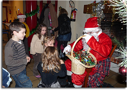 Le Père Noël à Chaon