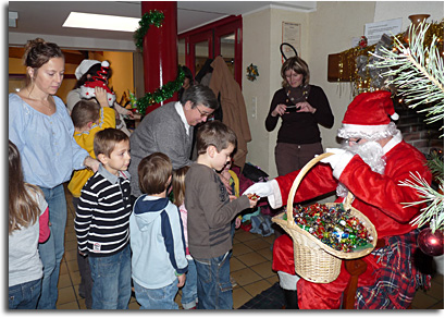 Le Père Noël à Chaon