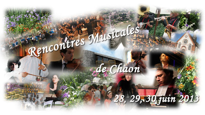 rencontre musicale de chaon