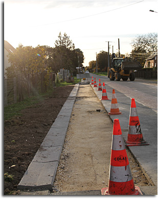 Travaux voie publique Chaon