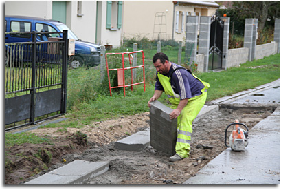 Travaux voie publique - Chaon
