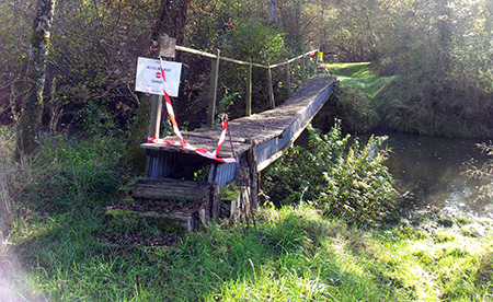 L'ancienne passerelle