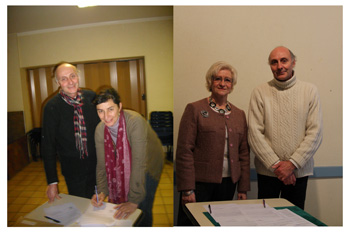 Signature des Conventions