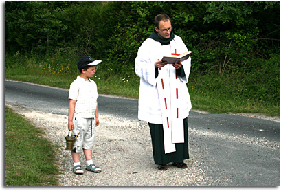 Bénédiction du Calvaire de la Gaucherie