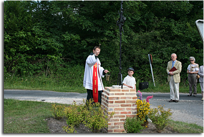 Bénédiction du Calvaire de la Gaucherie