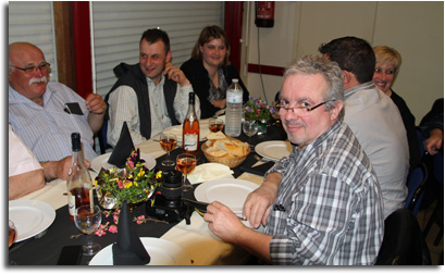 Soirée cassoulet à Chaon